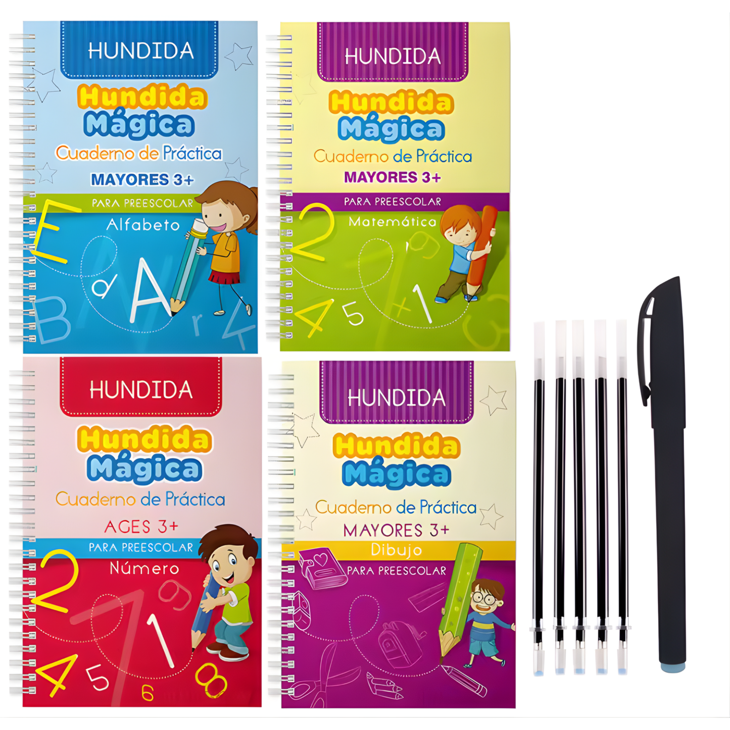 Libro de Aprendizaje con Borrado Mágico