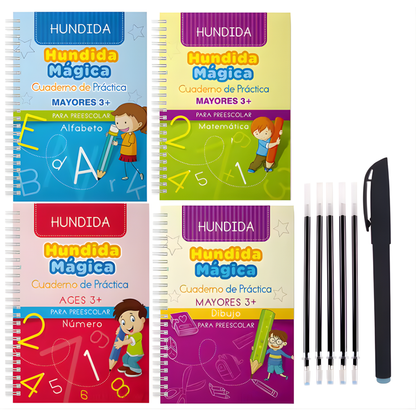 Libro de Aprendizaje con Borrado Mágico