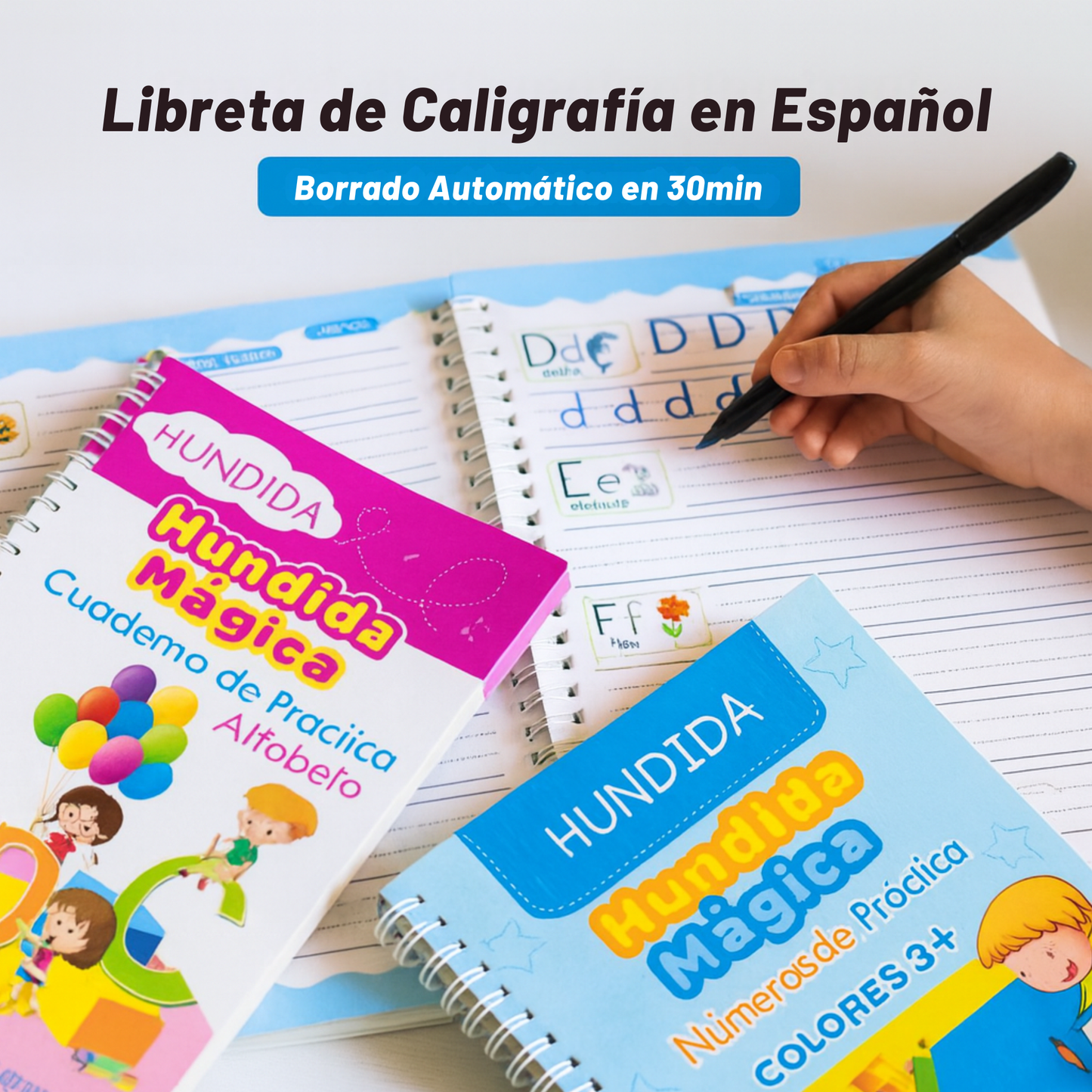 Libro de Aprendizaje con Borrado Mágico