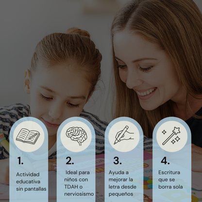 Libro de Aprendizaje con Borrado Mágico