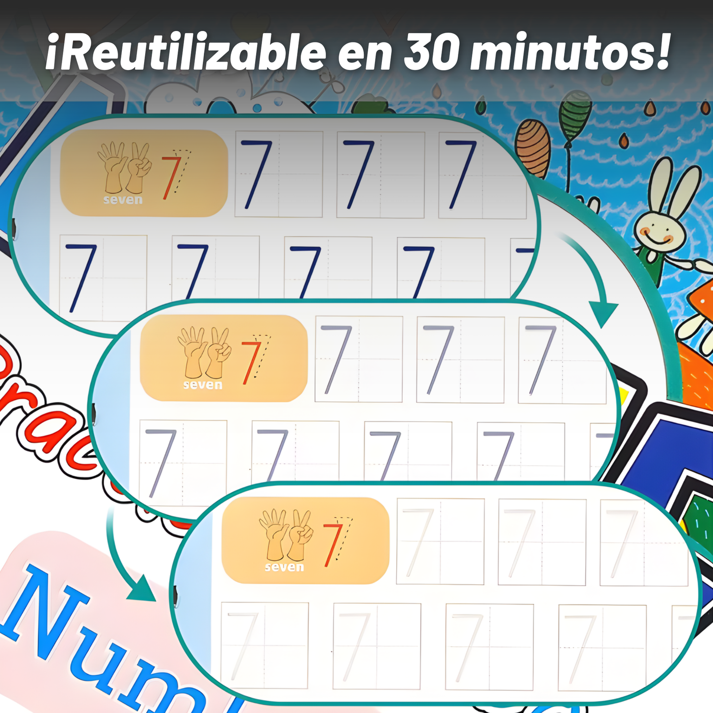 Libro de Aprendizaje con Borrado Mágico