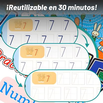 Libro de Aprendizaje con Borrado Mágico